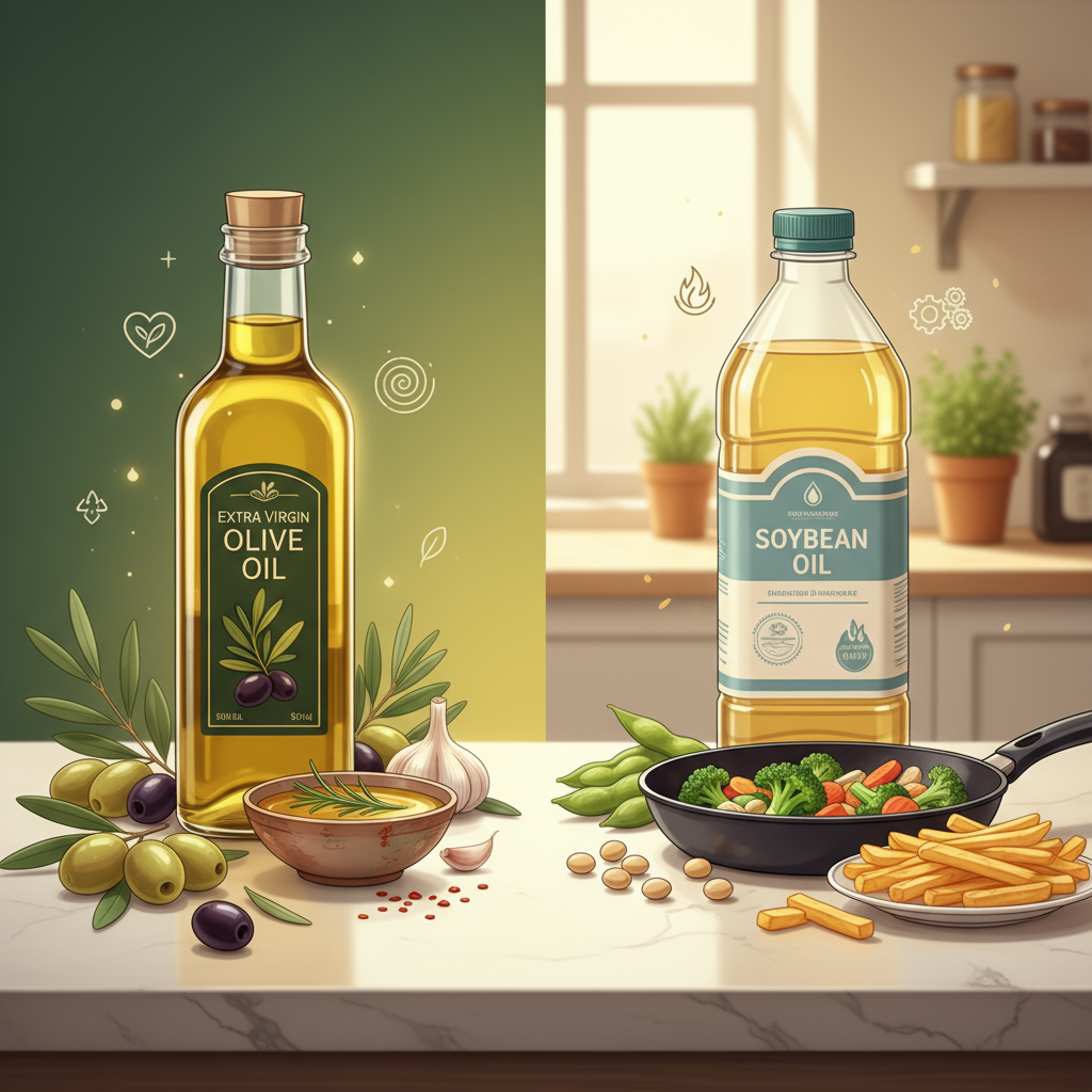 # Olive Oil vs. Soybean Oil: Which is Healthier?