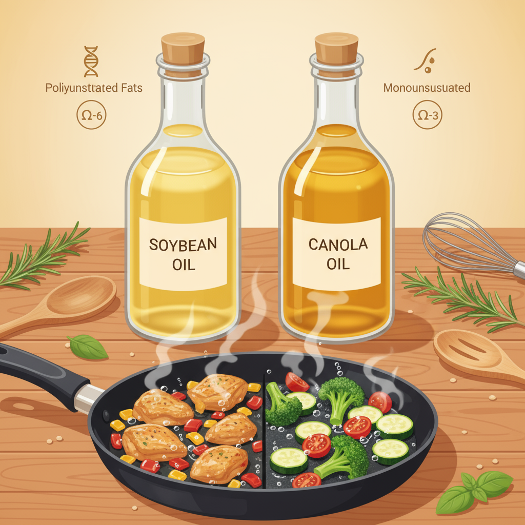 # Soybean Oil vs. Canola Oil: A Comprehensive Comparison